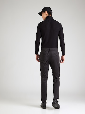 Calvin Klein Úzky strih Chino nohavice - Čierna