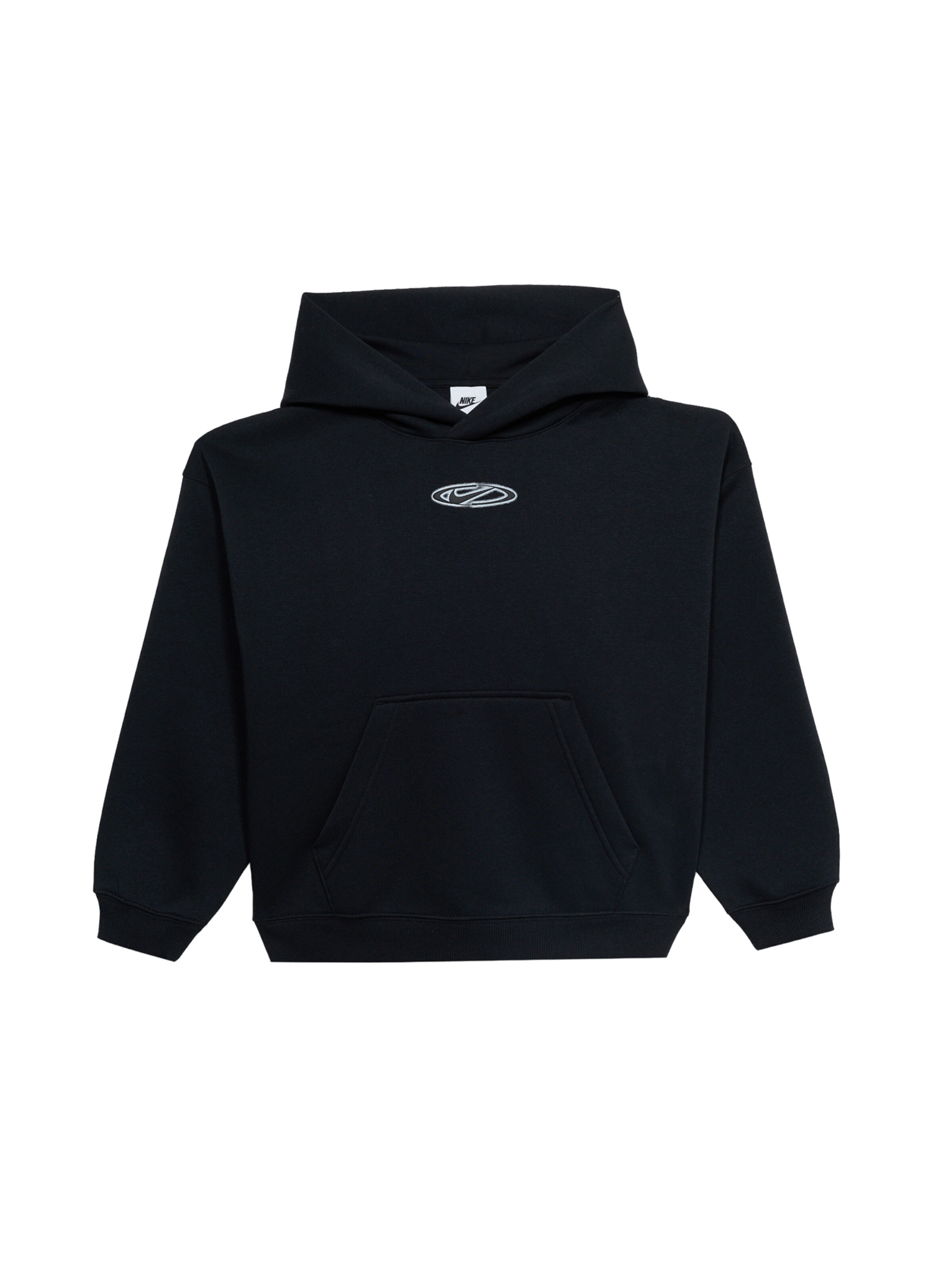 Nike Sportswear Μπλούζα φούτερ 'CLUB FLC' σε μαύρο: μπροστά