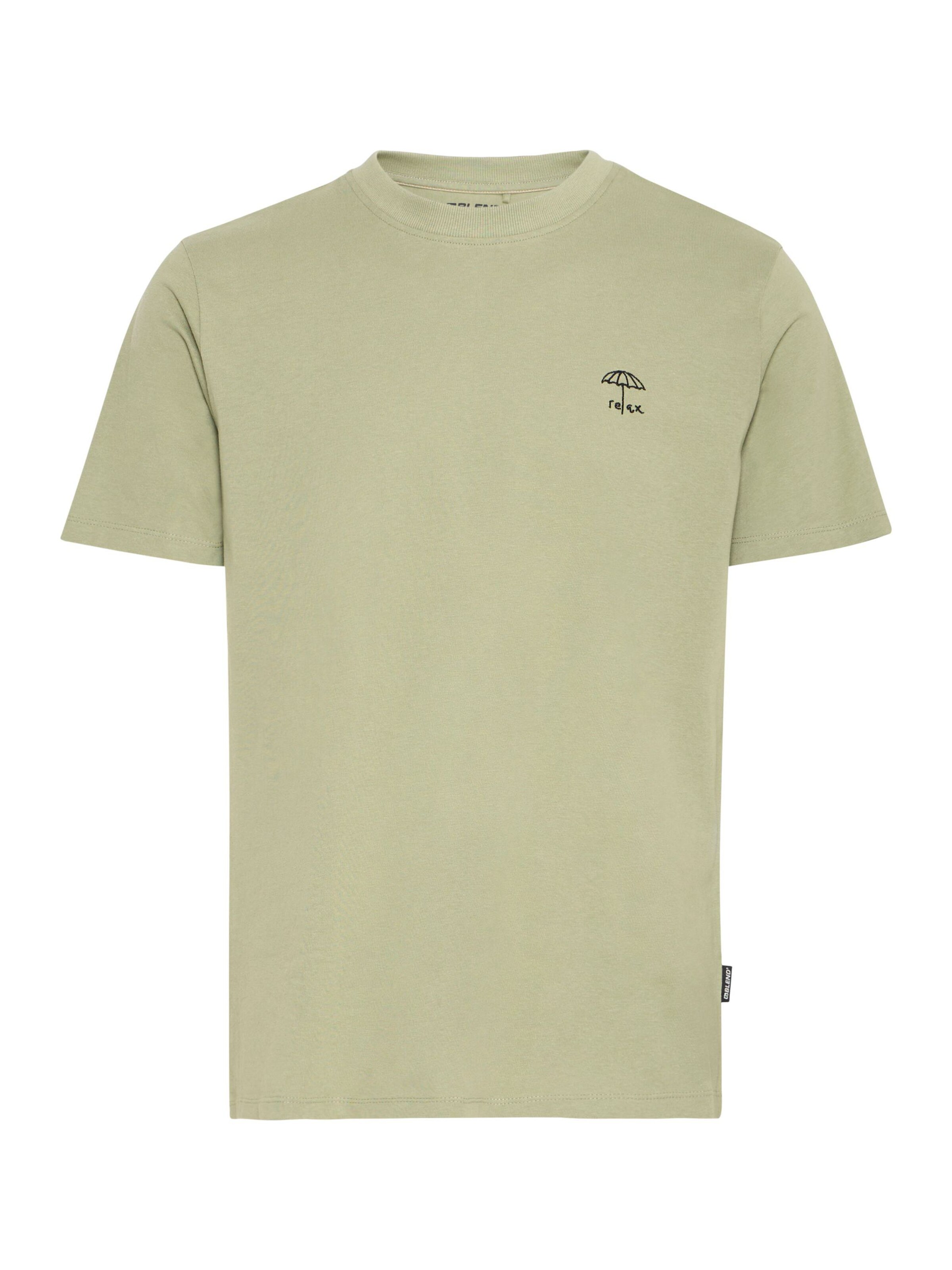 BLEND - Camiseta 'BHJens' en verde: frente