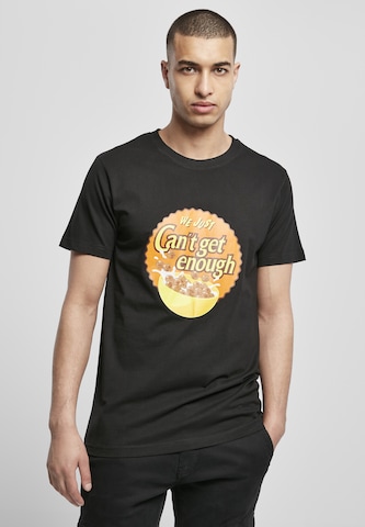 MT Men T-Shirt 'Can´t Get Enough' in Schwarz: predná strana