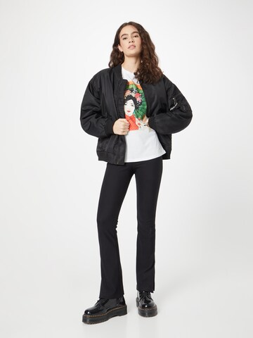 Key Largo Shirt 'GEISHA' in Wit