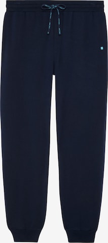 HOM Tapered Pants in Blue: front