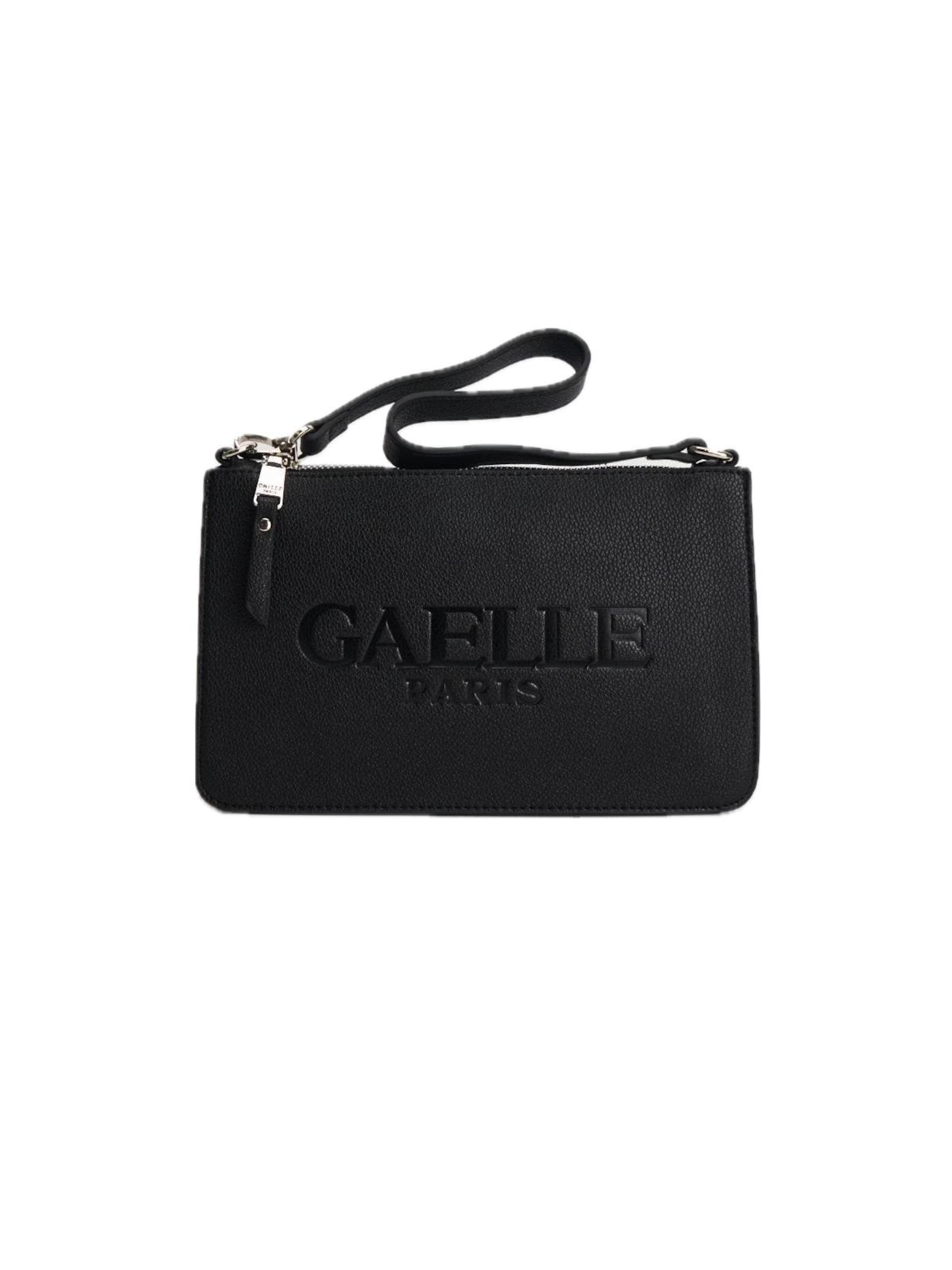 Gaelle Paris Schultertasche 'GAACW03093'‌‌ in Schwarz: Vorderseite