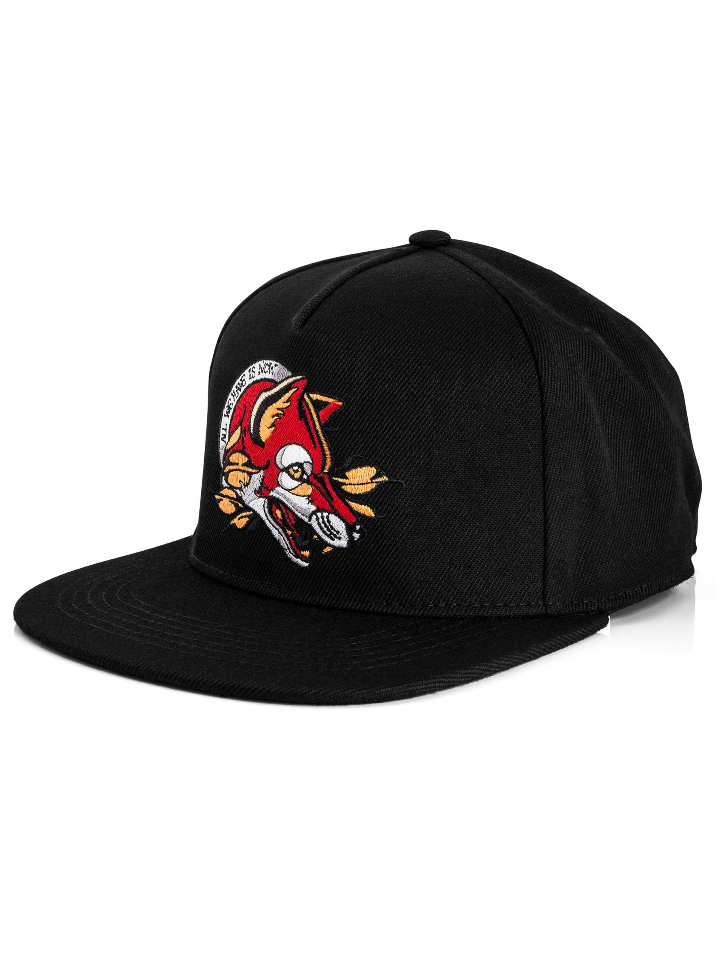 Blackskies Cap 'Traditional Tattoo' in Black: front