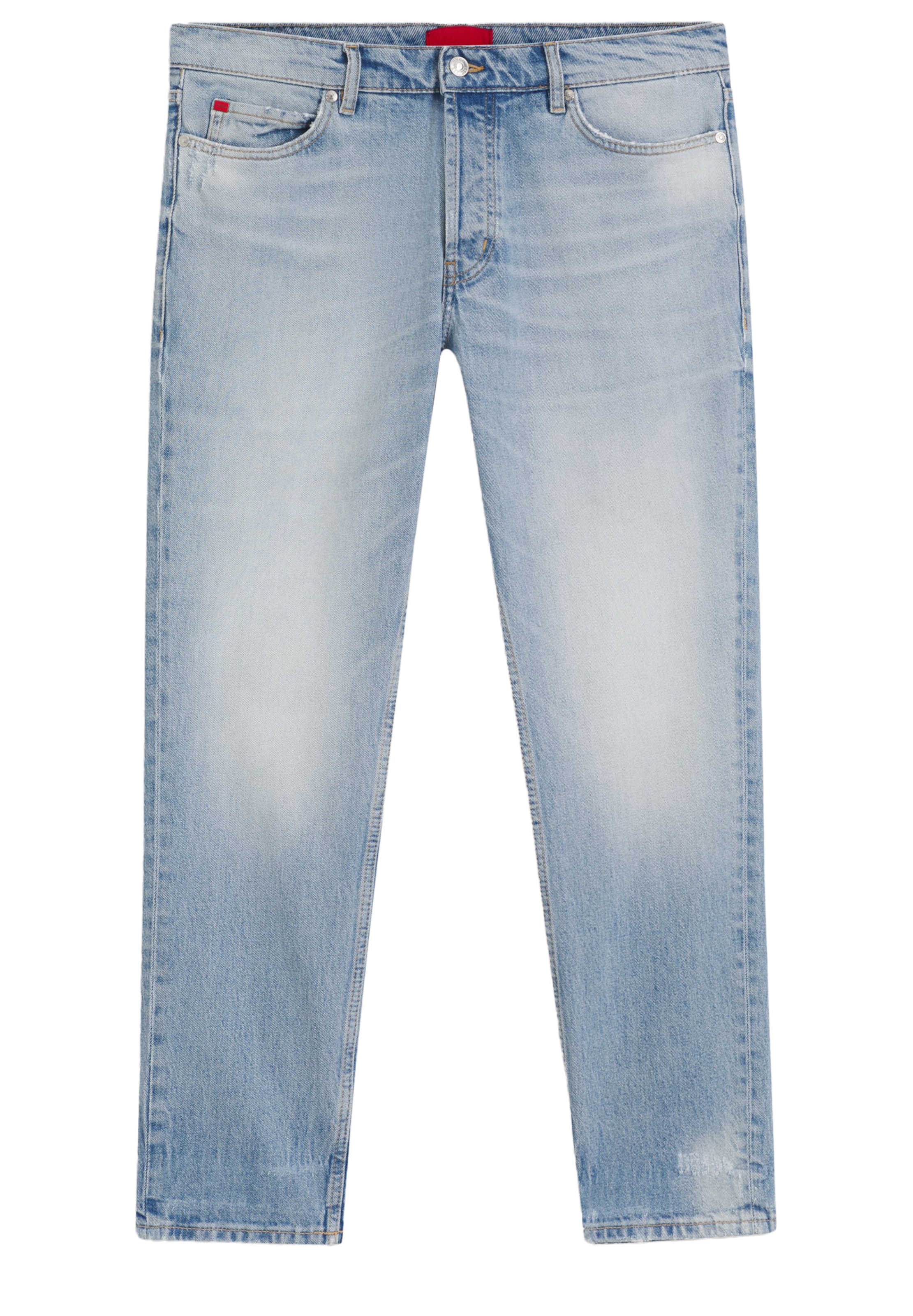 HUGO Tapered Jeans in Blau: Vorderseite
