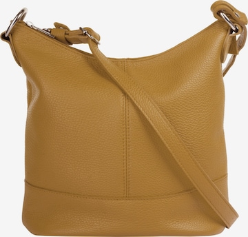 Cluty - Bolso de hombro en amarillo: frente