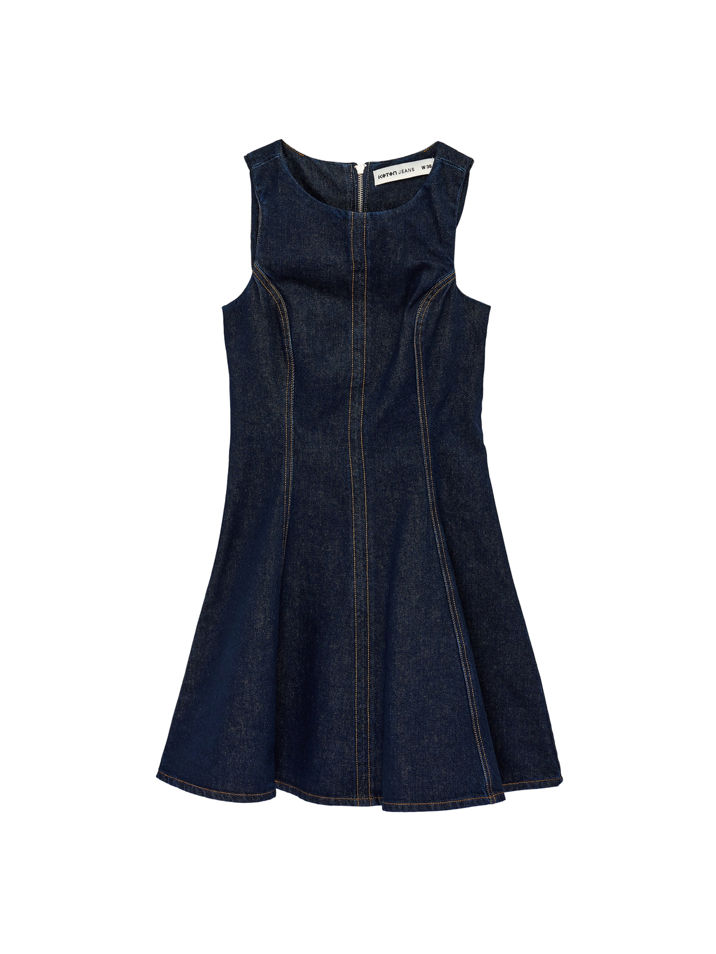 Koton Jurk in 32 in de kleur Donkerblauw, Productweergave