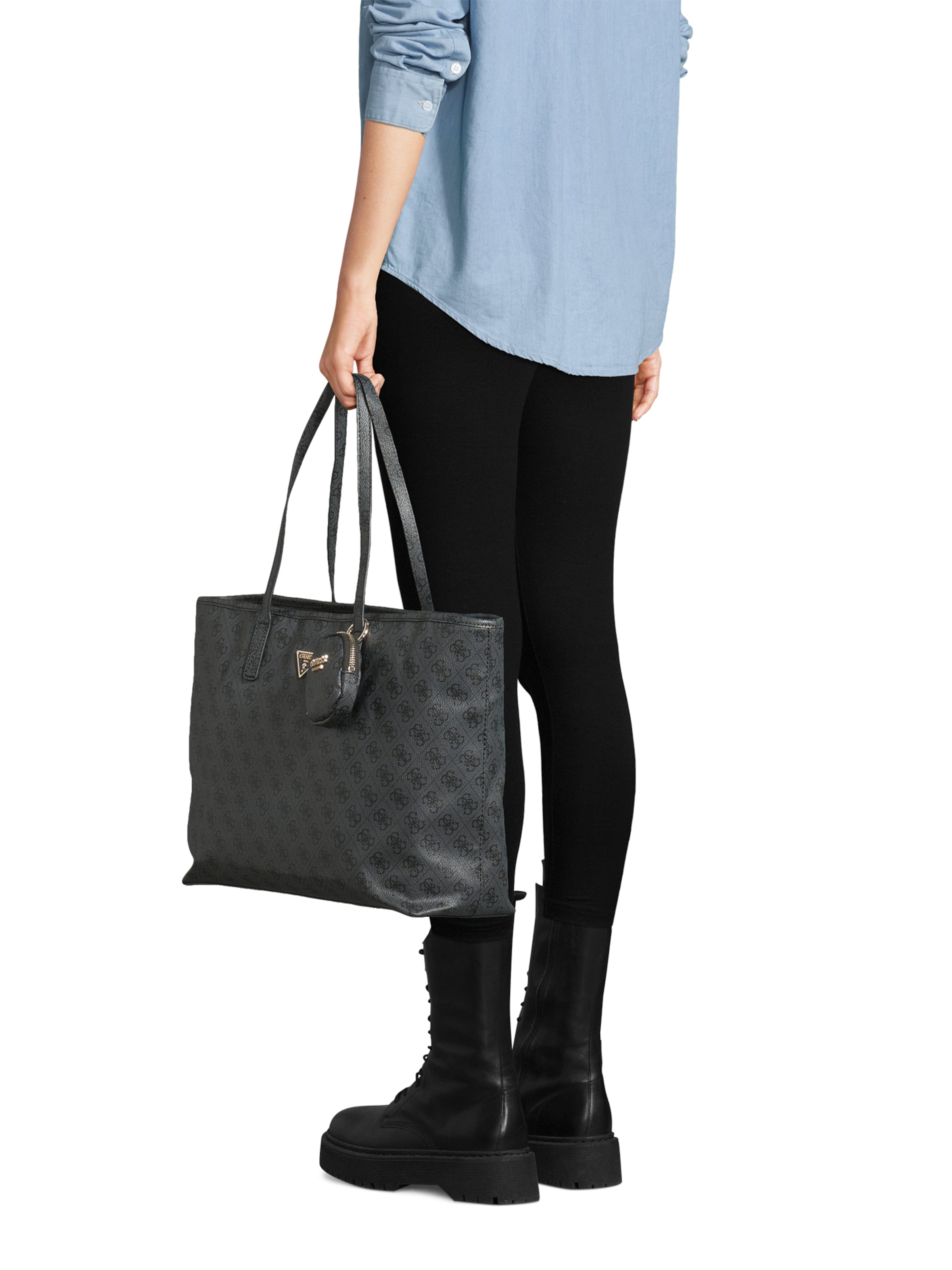 GUESS Shopper 'Power Play' in Schwarz