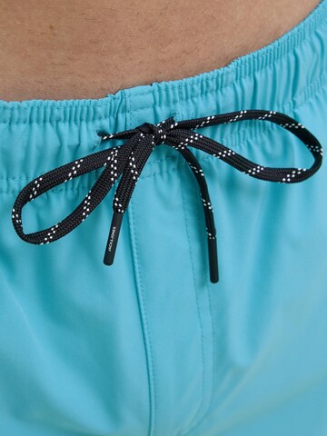 JACK & JONES Zwemshorts 'JPSTMaui' in Blauw