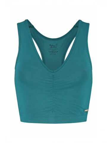 Urban Goddess Yoga & Activewear Bandeau Sports Bra 'Anjea Yoga & Pilates Sport BH' in Green: front