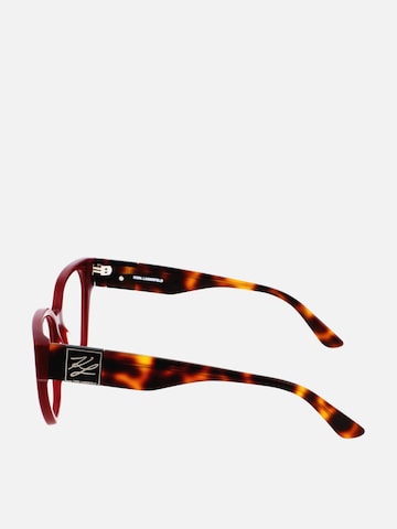 Karl Lagerfeld Sunglasses 'Karl Lagerfeld KL6053 (604) burgundy 54/16/140 WOMAN Eyewear Frame' in Red