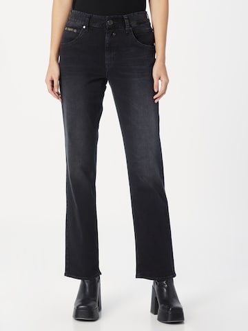 Herrlicher Regular Jeans i svart: framsida
