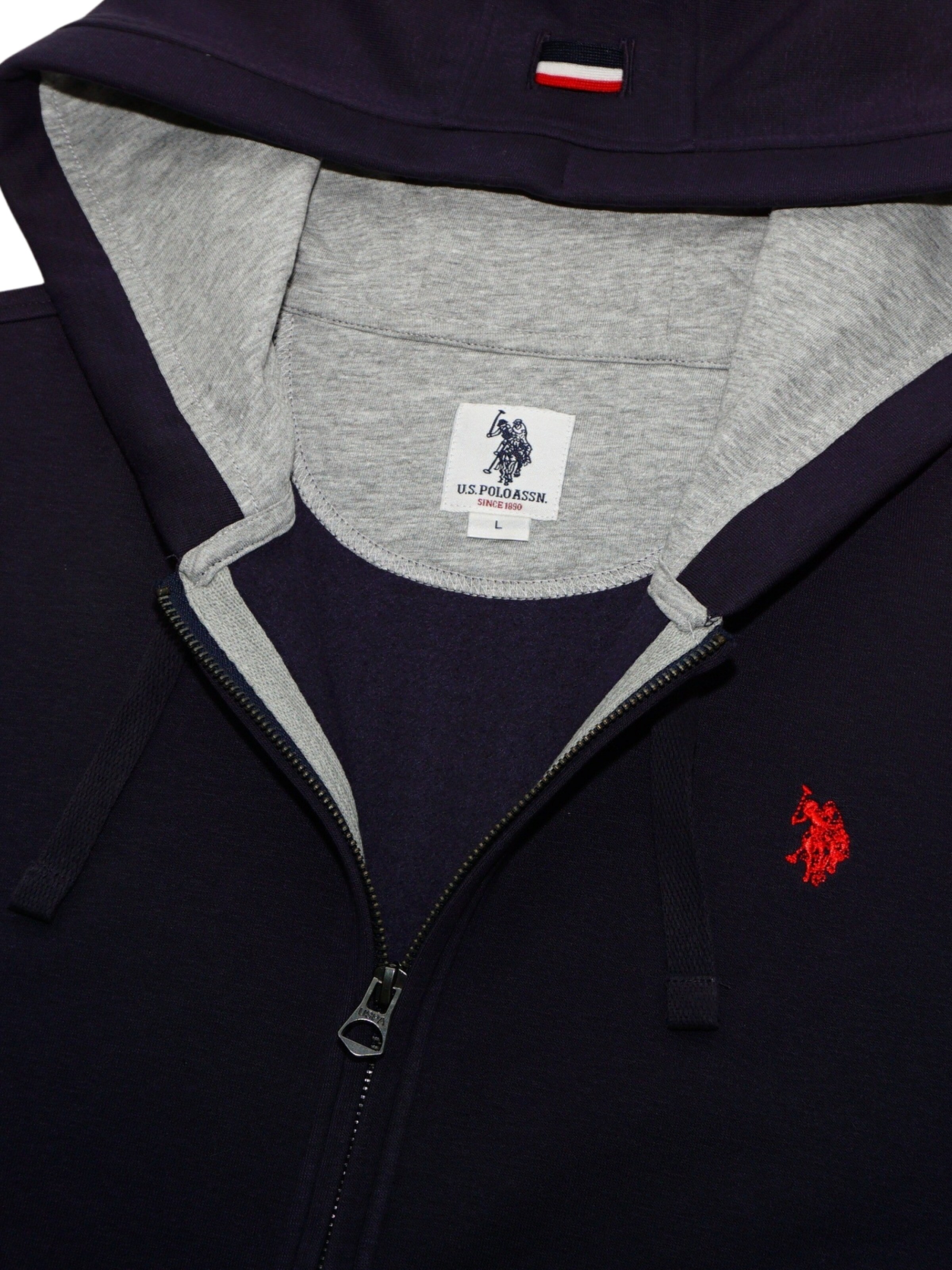 U.S. POLO ASSN. Sweat jacket in Blue