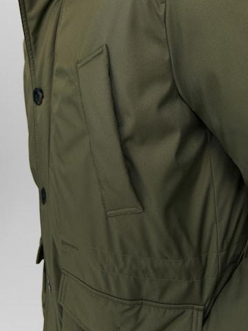 JACK & JONES Winterparka 'CLEMENT' in Groen