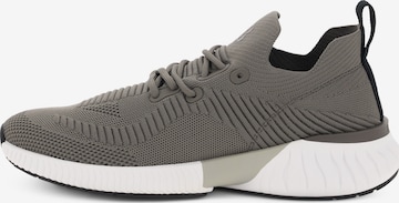 Boggi Milano Platform trainers in Grey: front