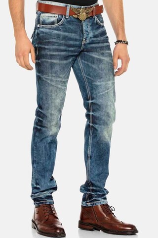CIPO & BAXX Regular Jeans in Blau