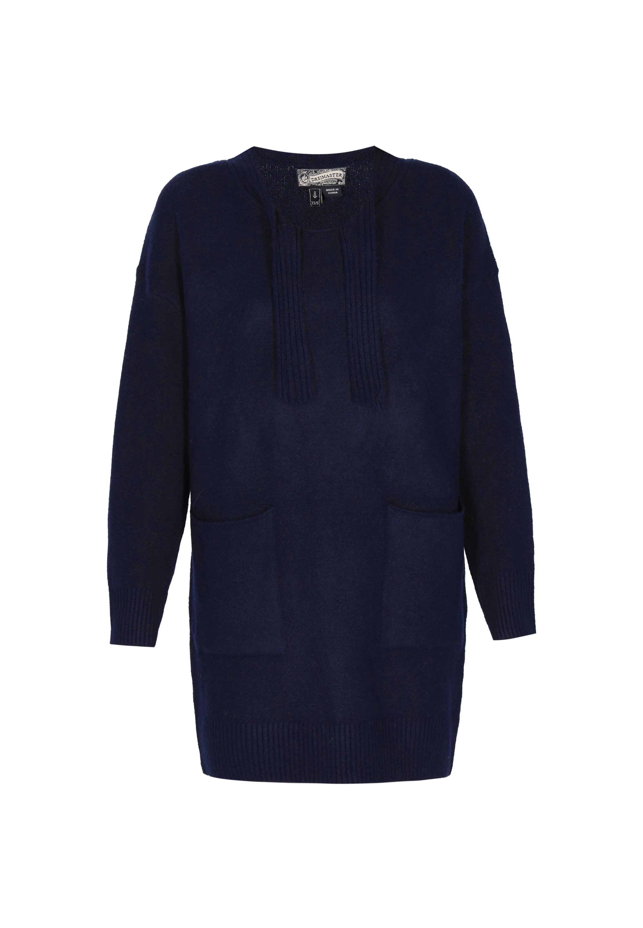 Abito in maglia DreiMaster Vintage di colore navy, Visualizzazione prodotti