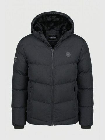 Veste d’hiver KOROSHI en gris : devant