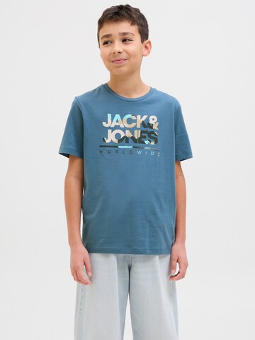 Jack & Jones Junior - Camisola 'JJLuke' em azul: frente