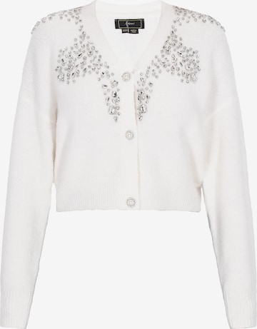 fainaKardigan 'Fashion Look' - bijela boja: prednji dio