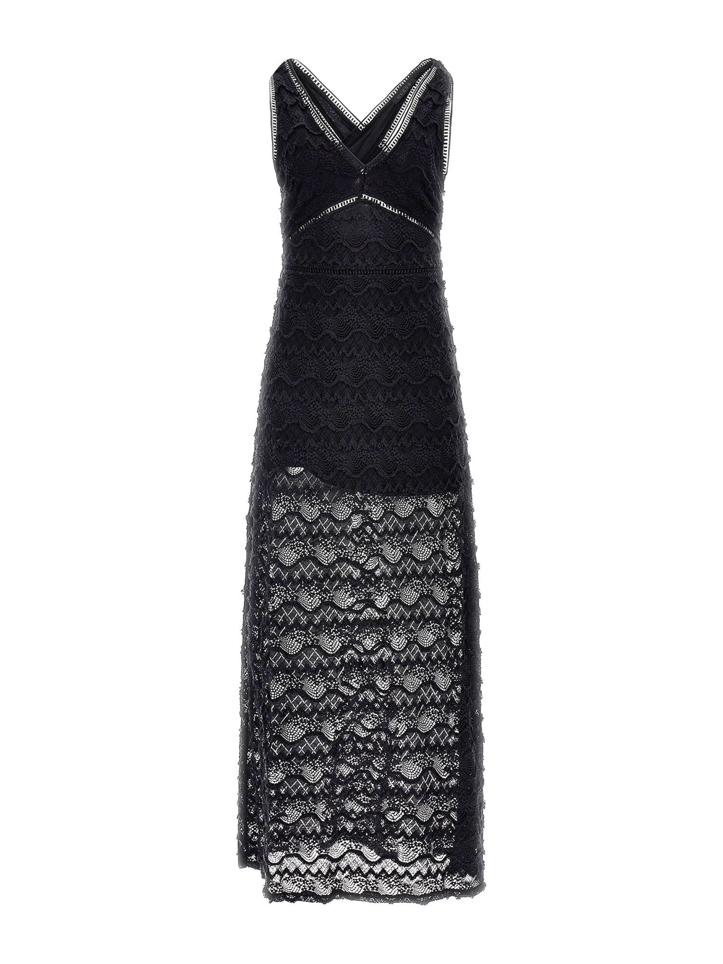 Abito estivo 'Liza' di GUESS in nero: frontale