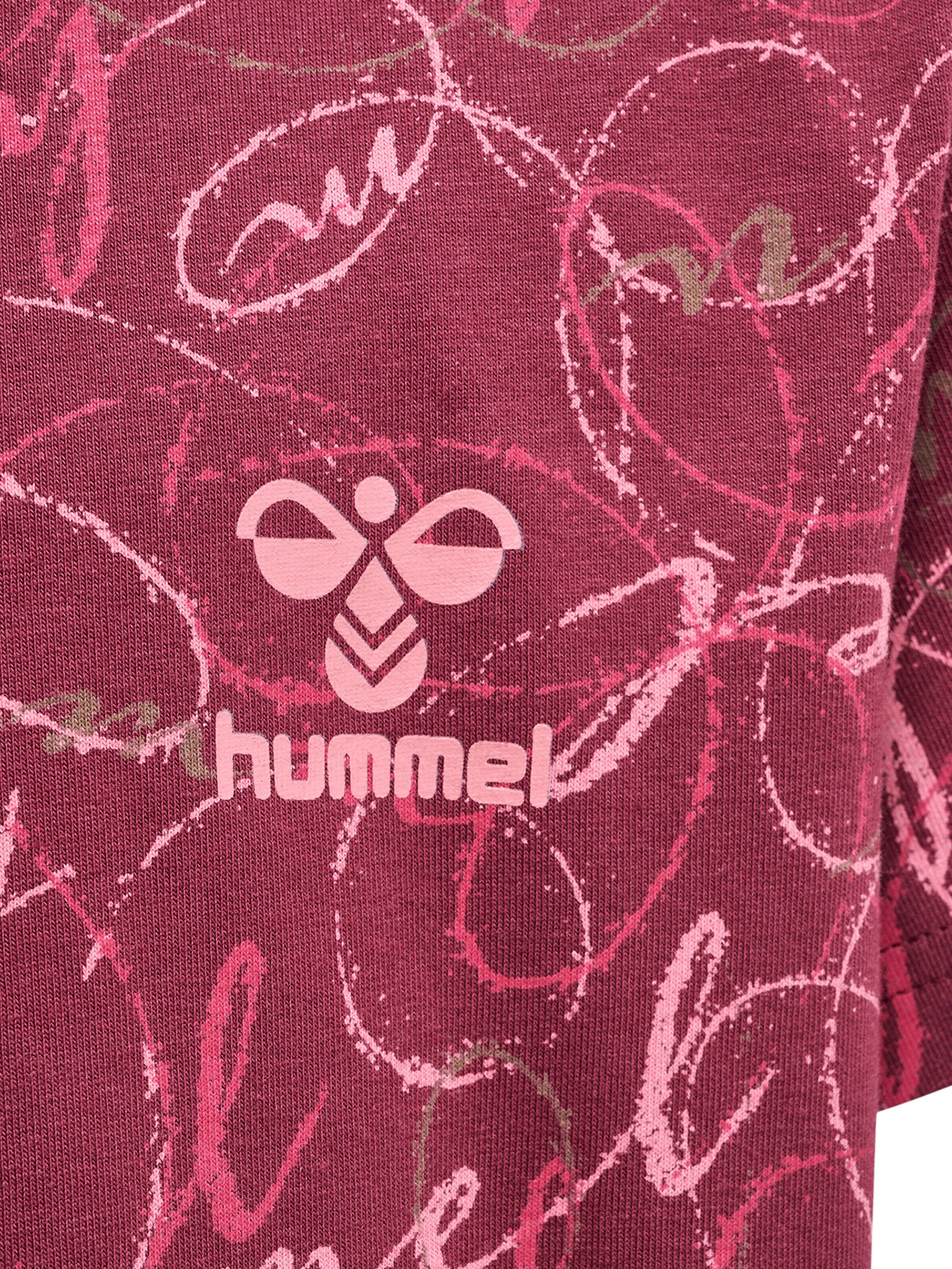 T-Shirt 'Merry' Hummel en rouge