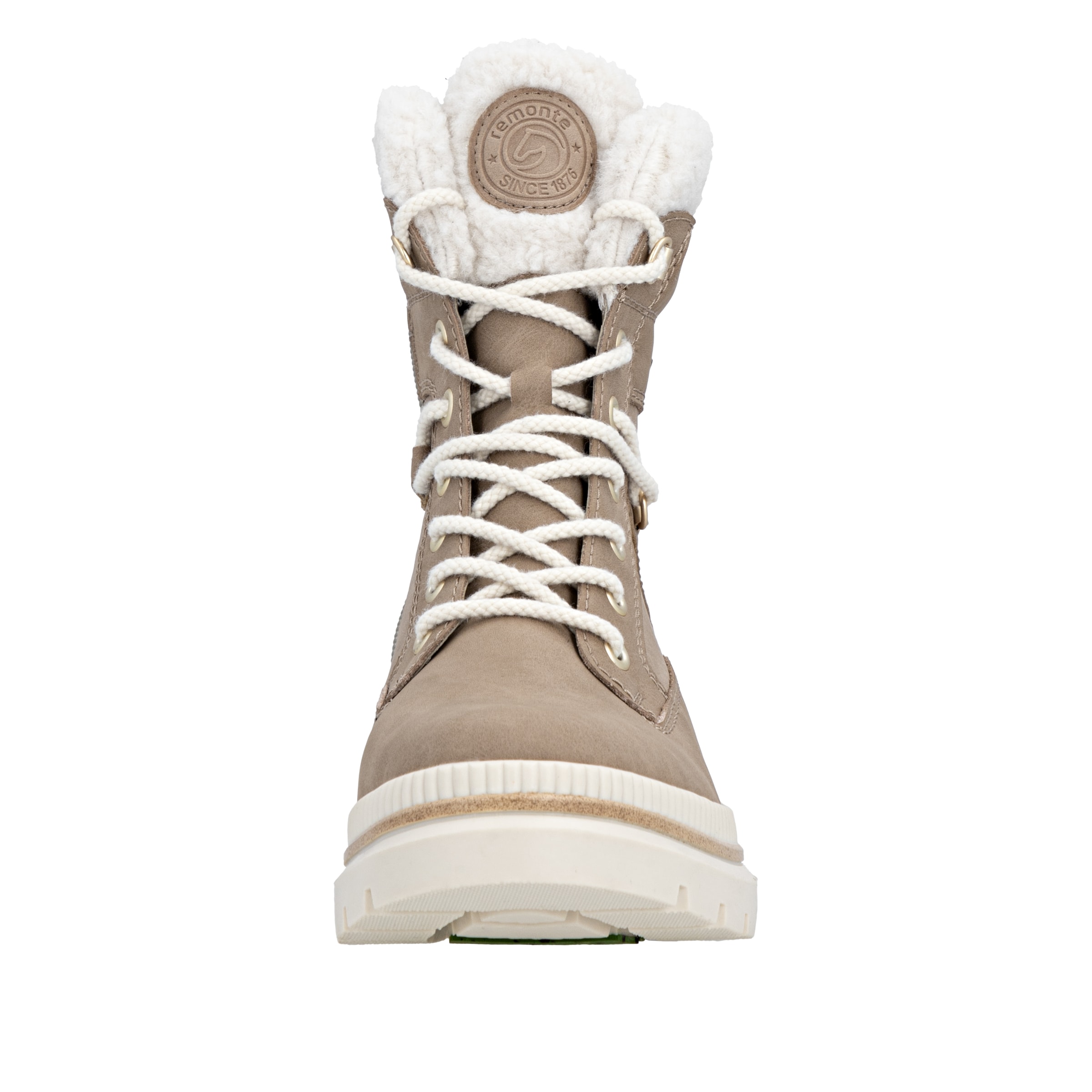 REMONTE Schnürstiefelette in Beige