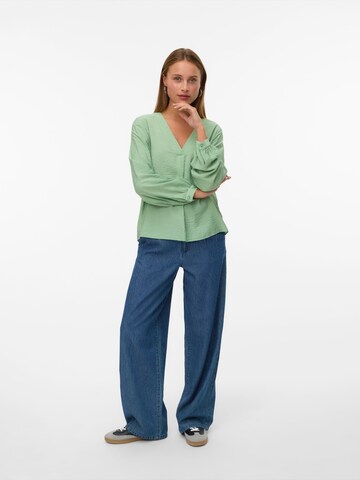 VERO MODA Blouse 'VMURLI' in Green