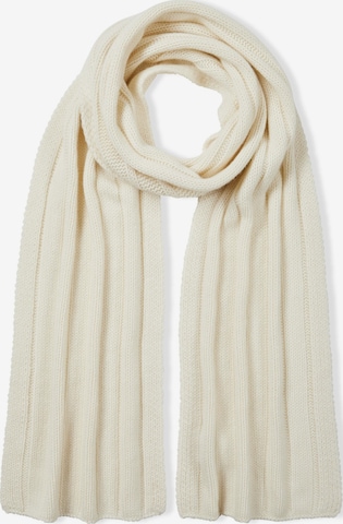 FALKE Schal 'Pure Cashmere' in Weiß: Vorderseite