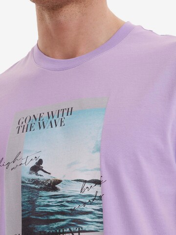 T-Shirt 'Collage Wave ' WESTMARK LONDON en violet