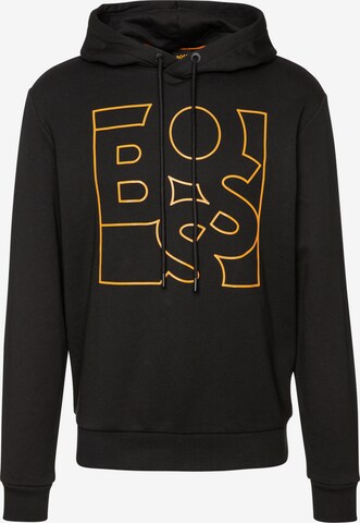 BOSS Sweatshirt in Black: front