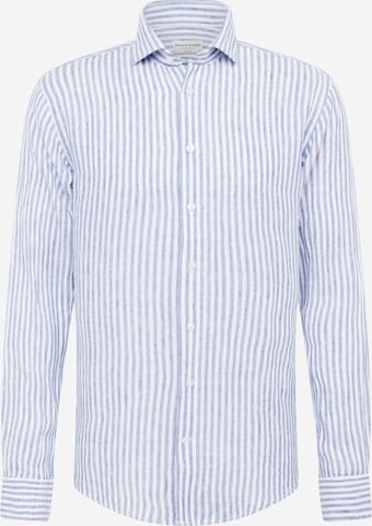 Bruun & Stengade - Ajuste regular Camisa 'Sydney' en azul: frente