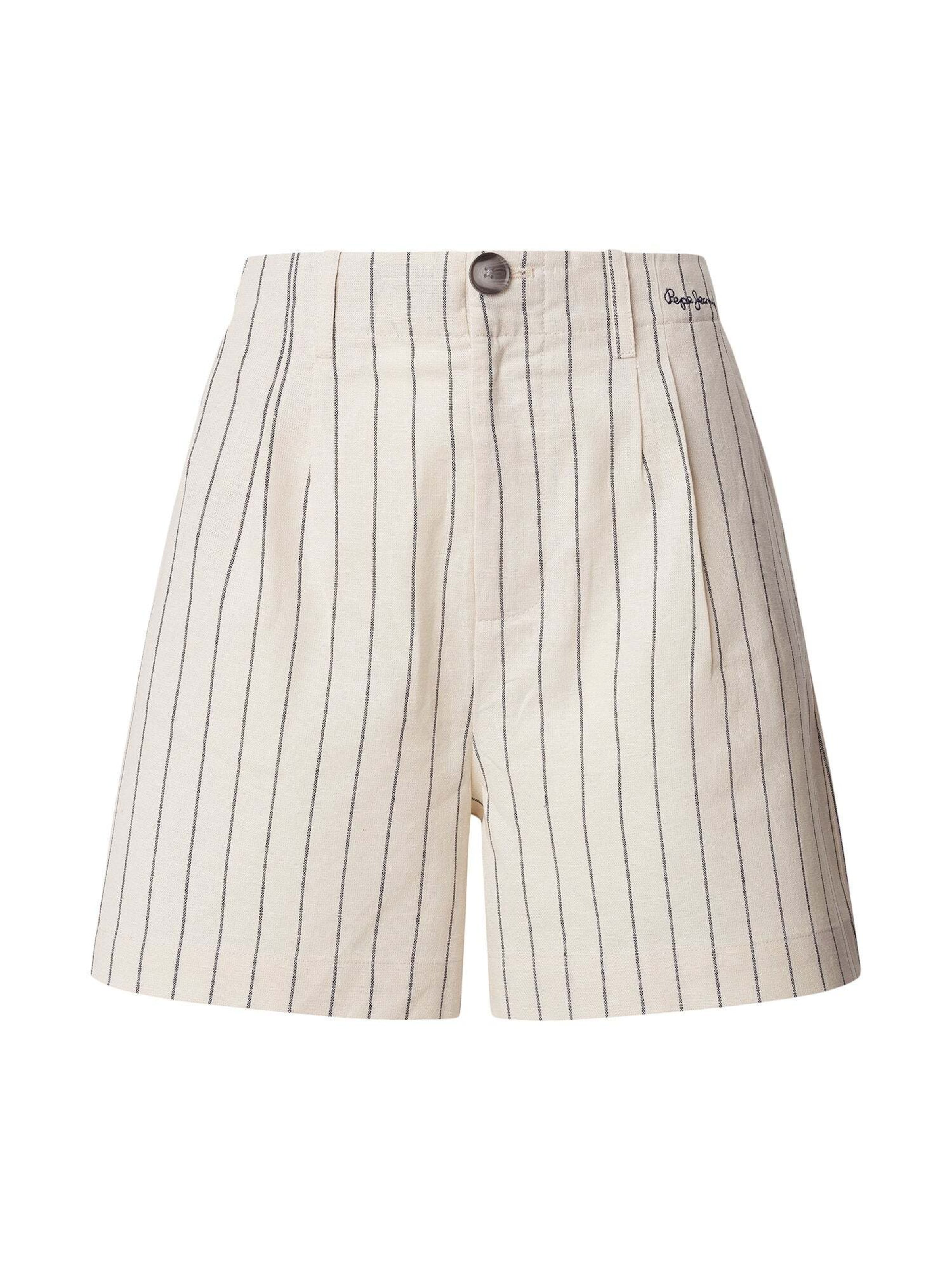 Pepe Jeans Regular Chino 'Henar' in Wit: voorkant