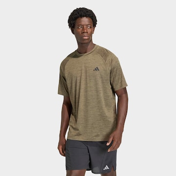 ADIDAS PERFORMANCE Performance Shirt in Green: front