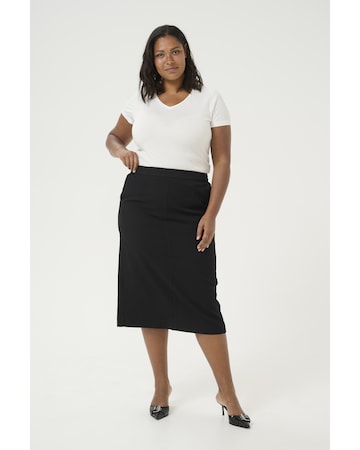 KAFFE CURVE Skirt 'Merla' in Black