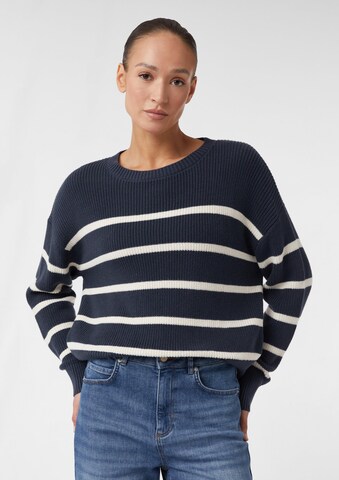 COMMA Sweater in Blue: front