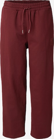 Calvin Klein Loosefit Nadrág - piros: elől