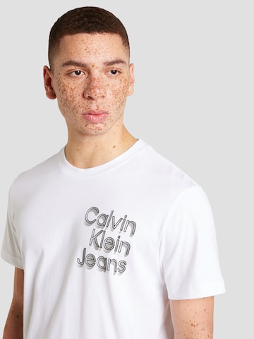 Calvin Klein Jeans Футболка в Белый