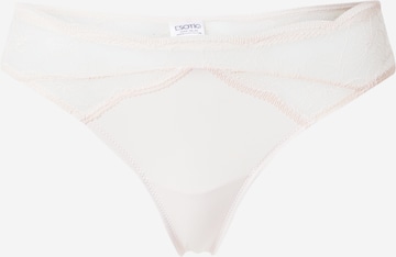 ESOTIQ String 'TALISMAN' in Beige: voorkant