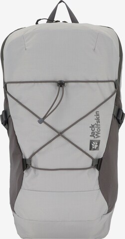 JACK WOLFSKIN Sports Backpack in Grey: front