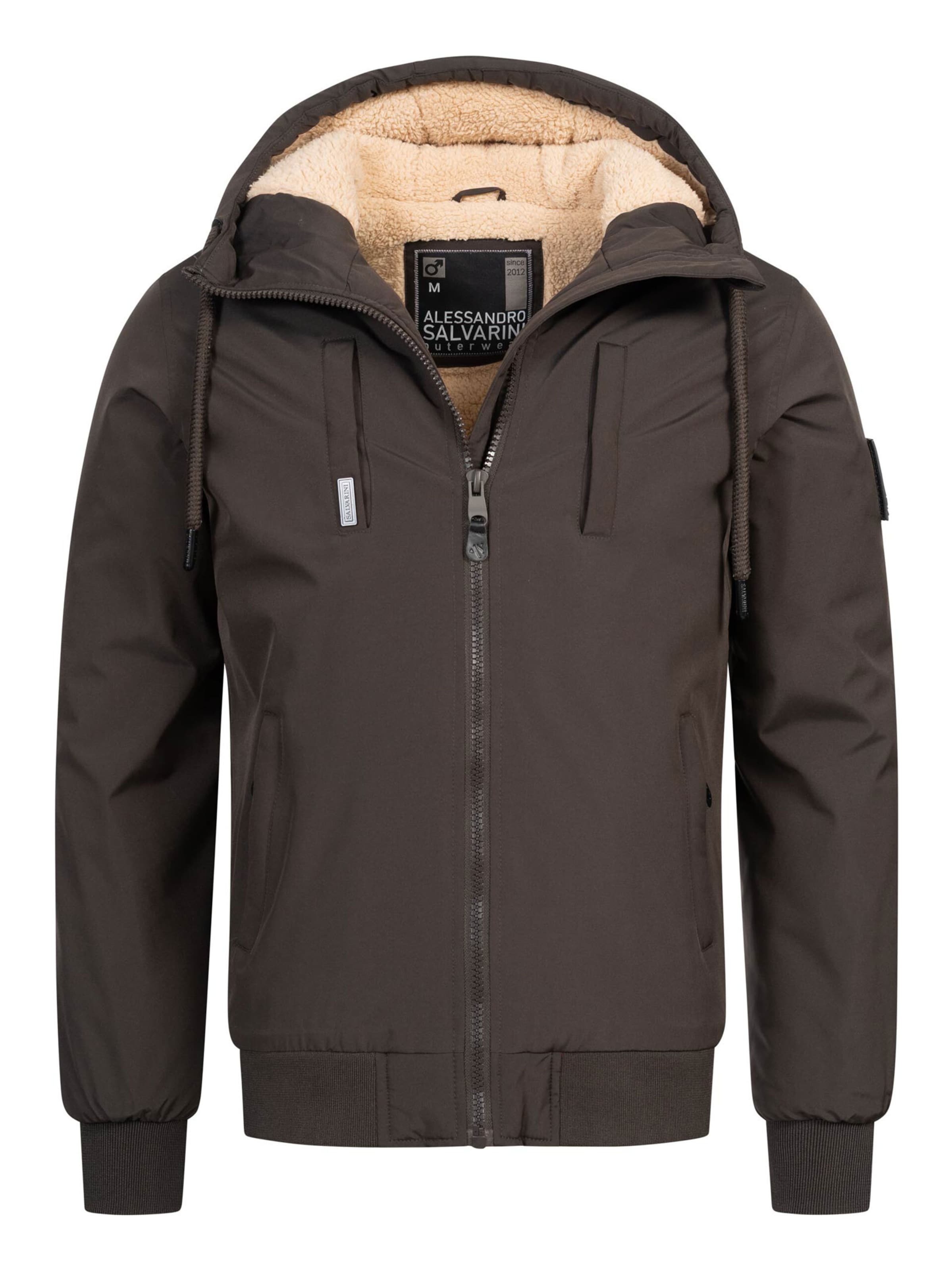 Alessandro Salvarini Winterjas 'AS431' in Grijs