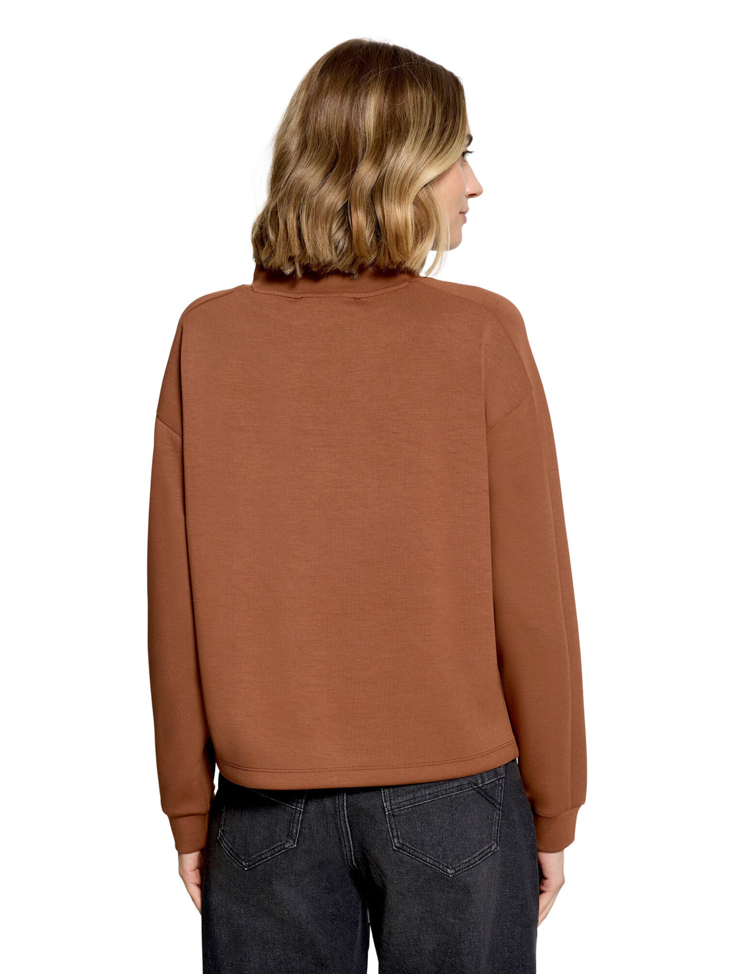 Sweat-shirt Betty & Co en marron
