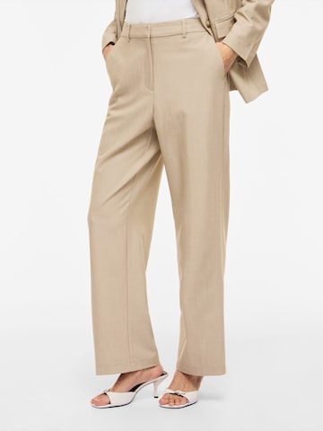 VILA - regular Pantalón 'VISIFFE' en beige: frente
