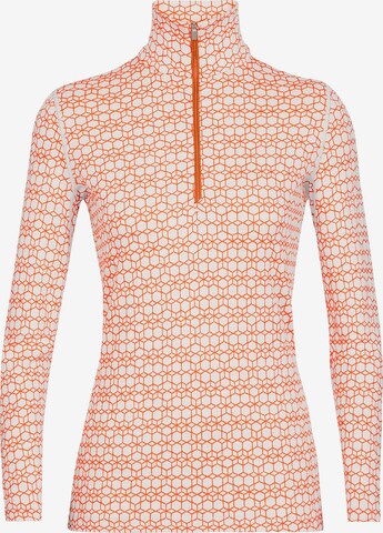 ICEBREAKER Funktionsbluse 'W 250 Vertex' i orange: forside