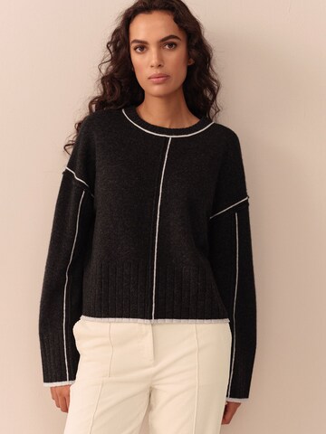 Next Pullover 'N. Premium' in Grau: Vorderseite