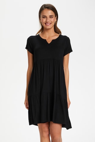 Kaffe - Vestido 'Petra' en negro: frente