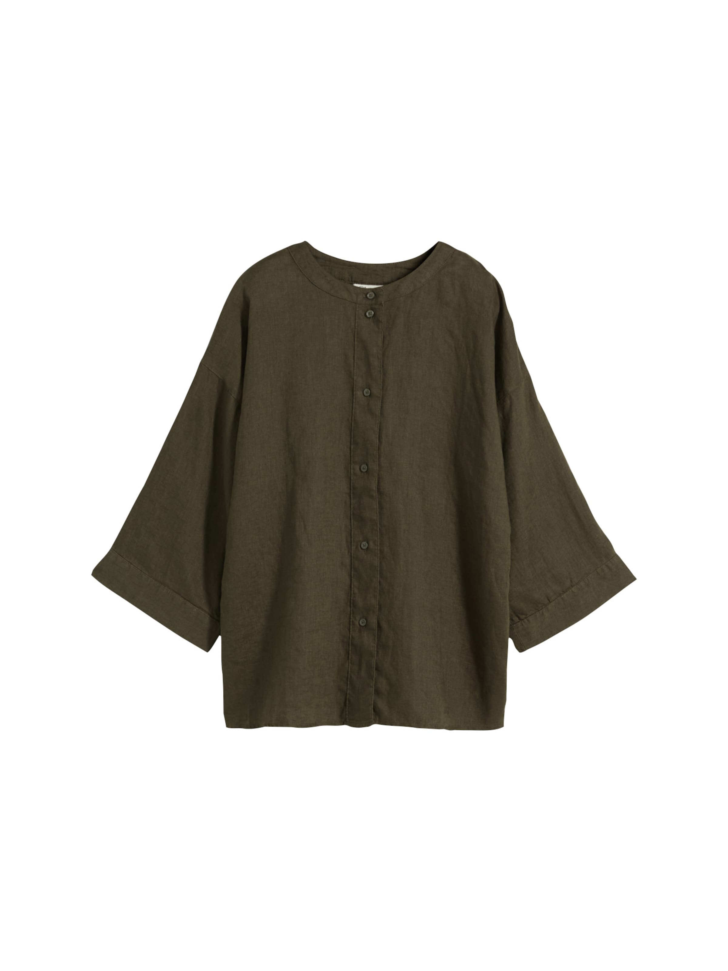bonprix Blouse in Groen: voorkant