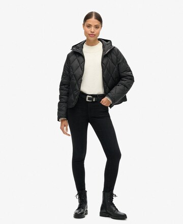 Superdry Jacke in Schwarz