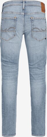 Coupe slim Jean 'GLENN' JACK & JONES en bleu