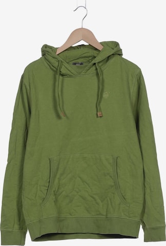 Living Crafts Sweatshirt & Zip-Up Hoodie in L-XL in Green: front